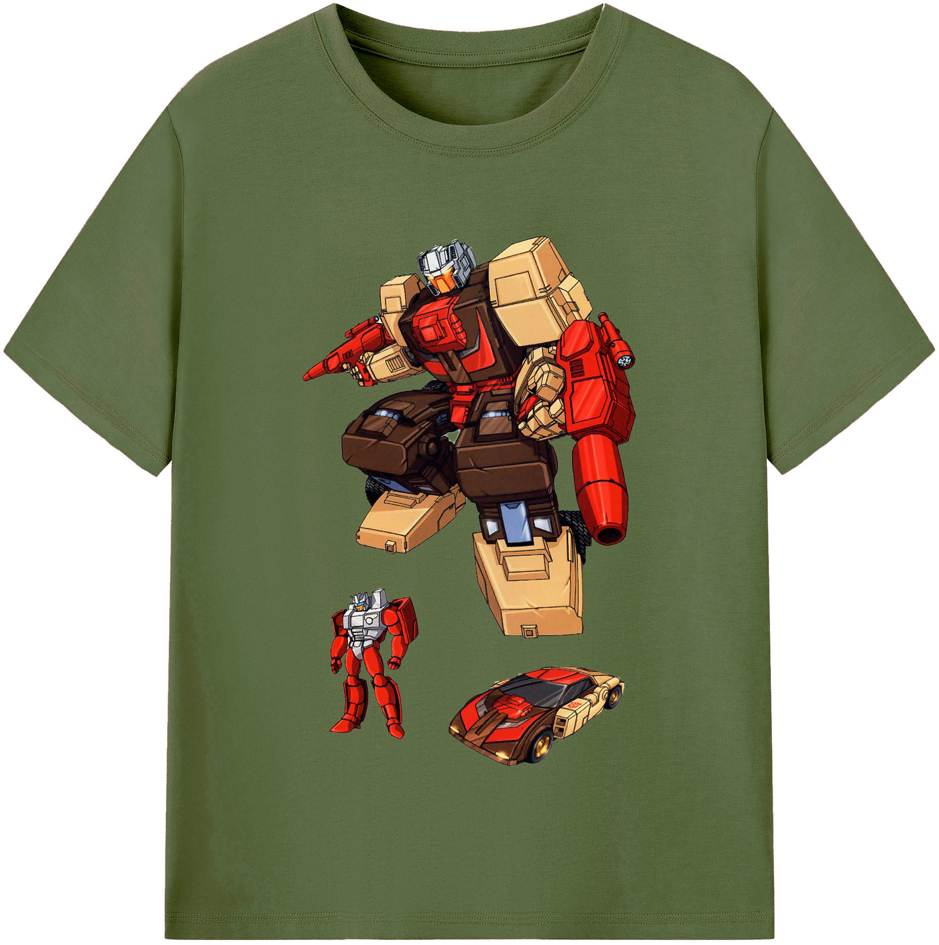 （画像用）  綿100％半袖Tシャツ（フロントプリント）